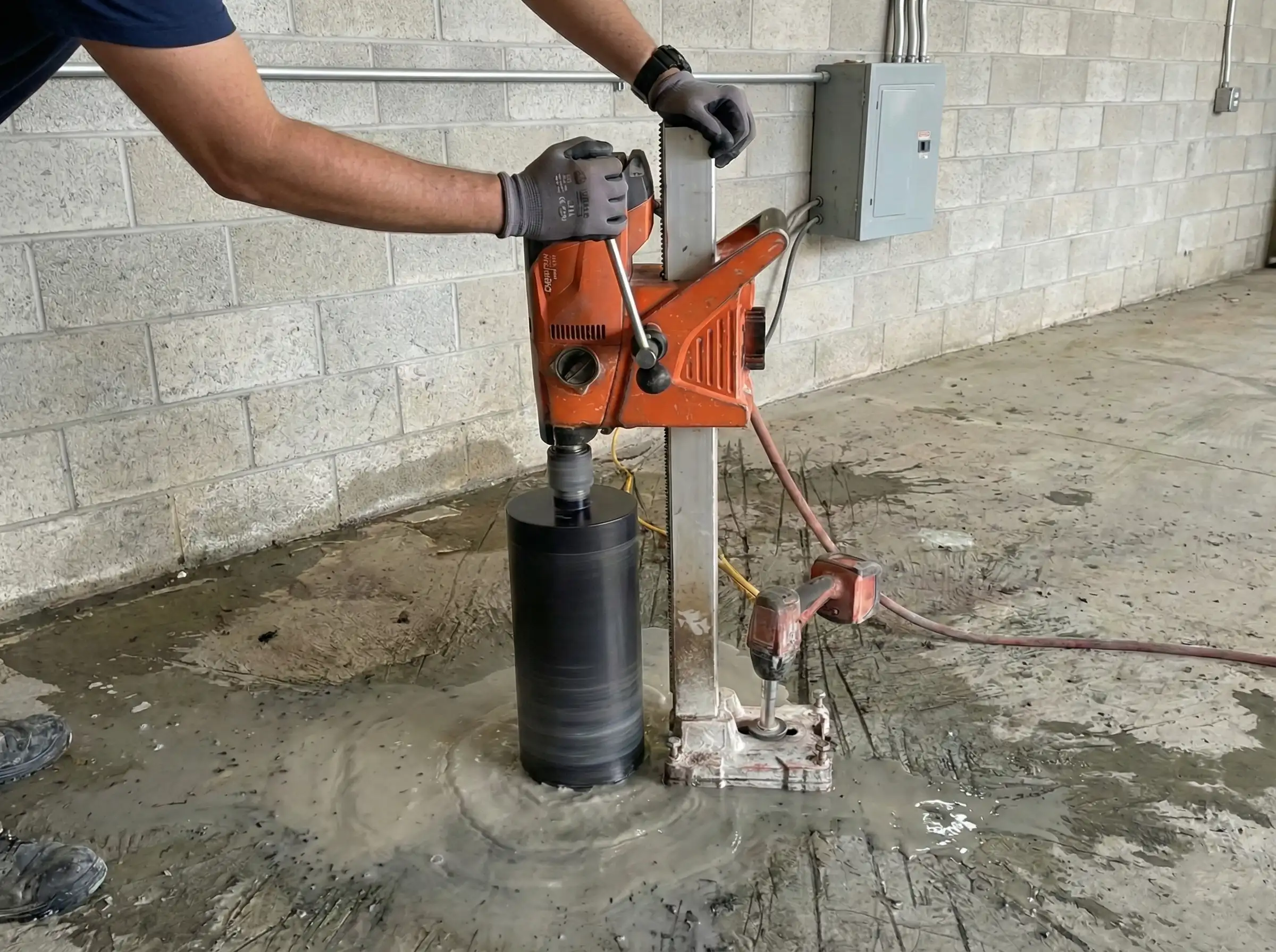 أعمال تخريم خرسانة بالكور 1