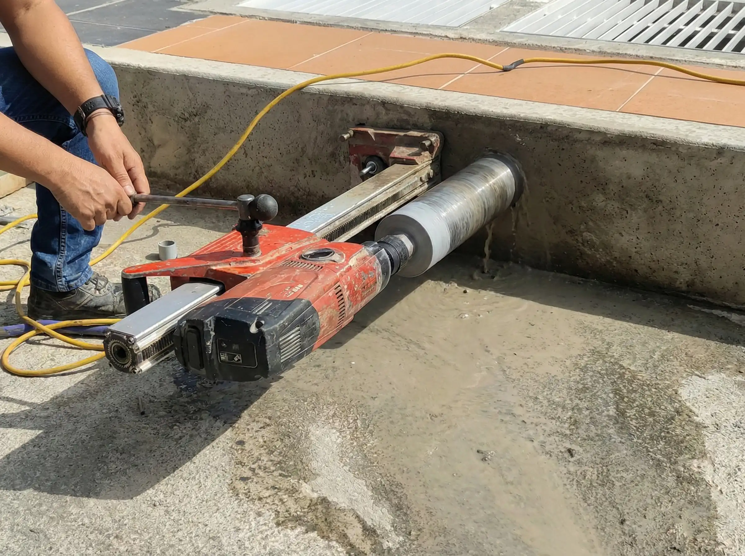 أعمال تخريم خرسانة بالكور 2