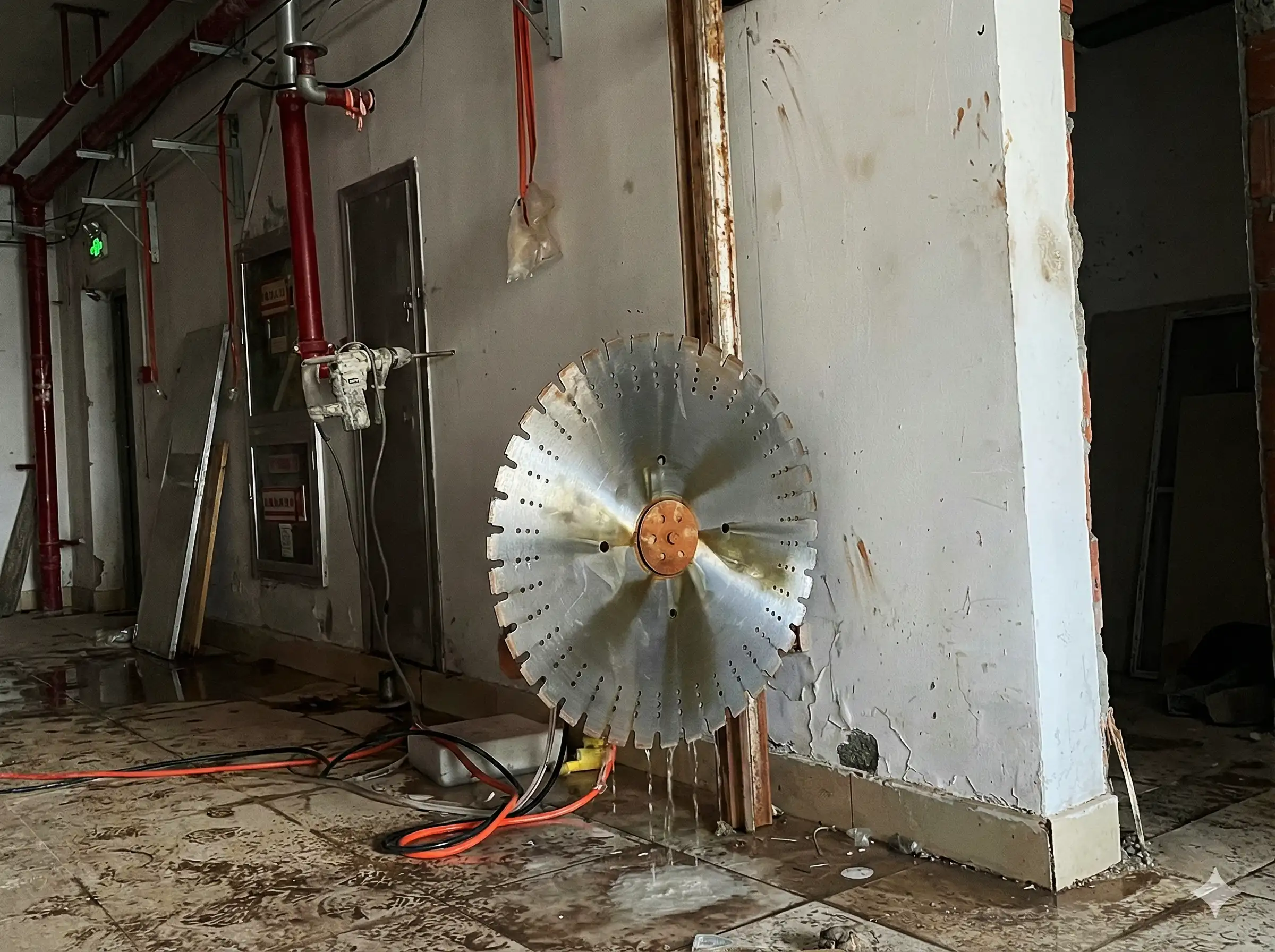 أعمال تقطيع خرسانة ليزر 1