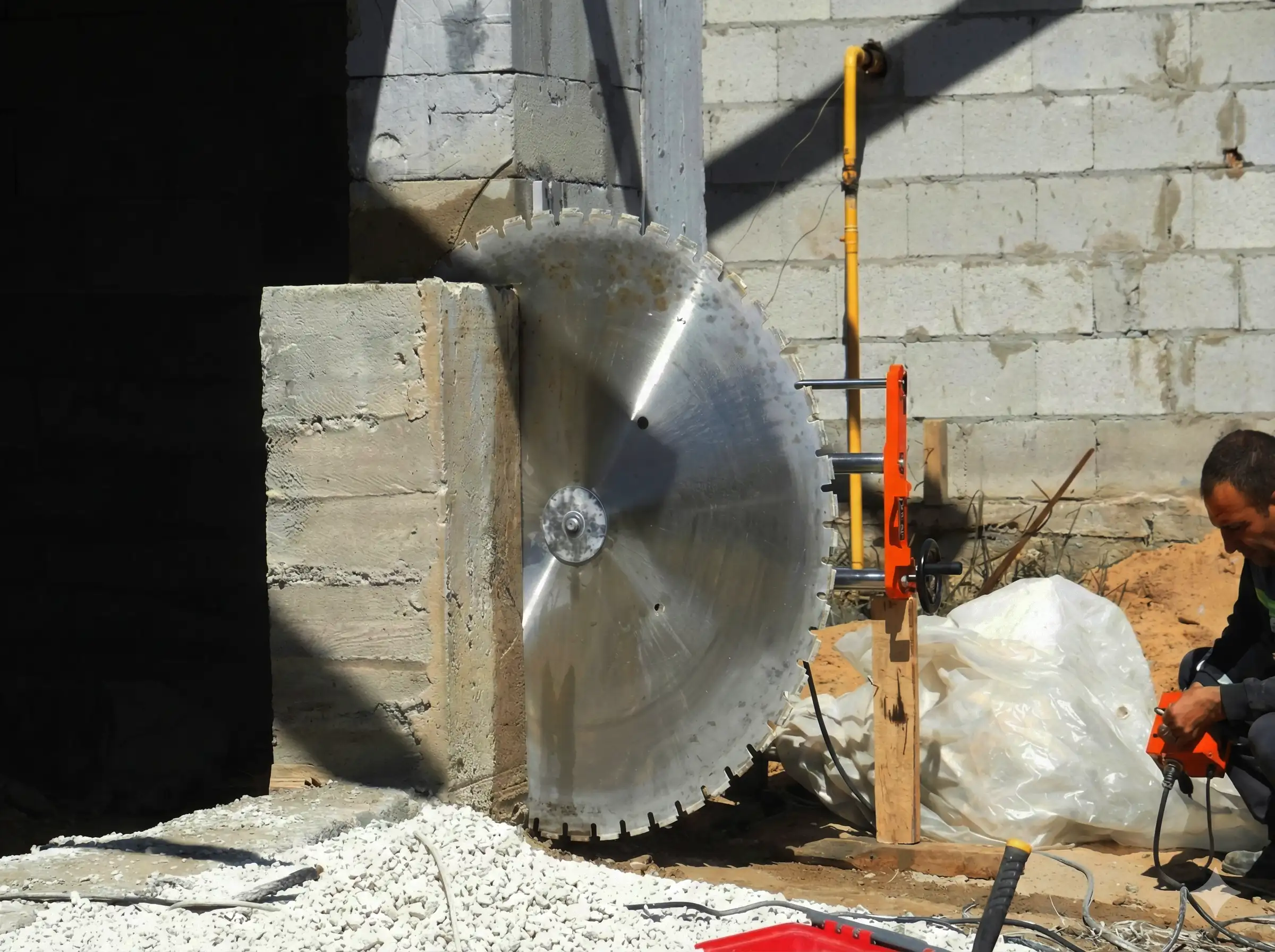 أعمال تقطيع خرسانة ليزر 2